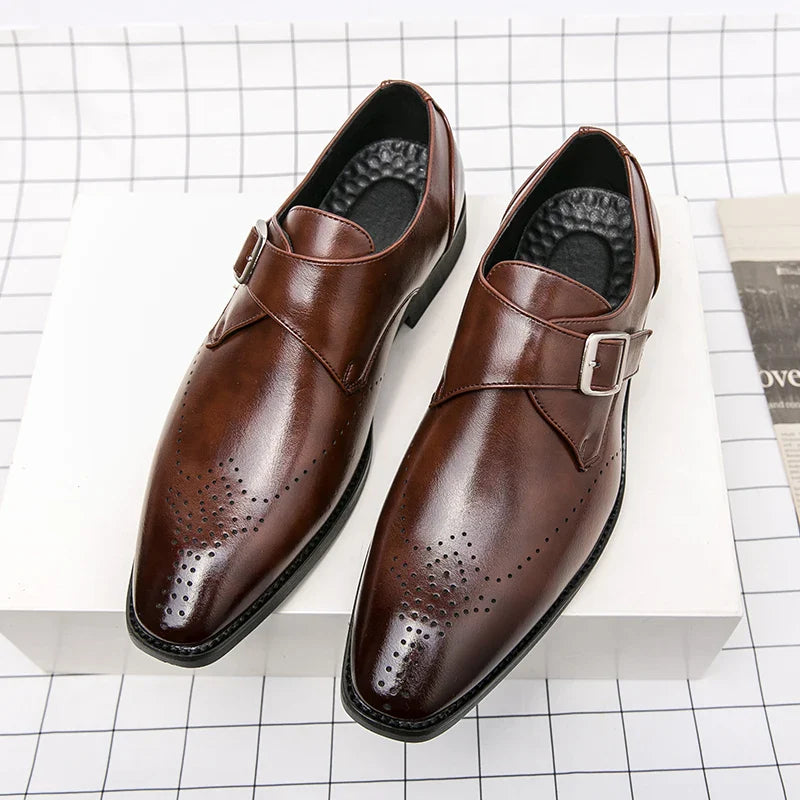 JAKER™ - MEN'S ELEGANT MONK STRAP SHOES