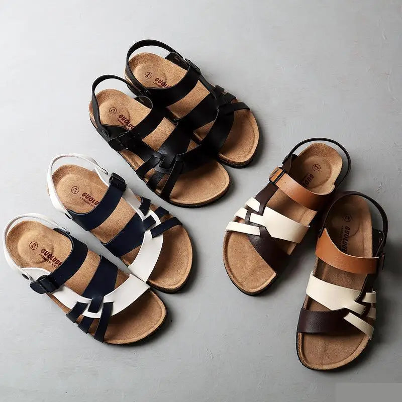 YSLA™ - LEATHER ORTHOPEDIC SANDALS