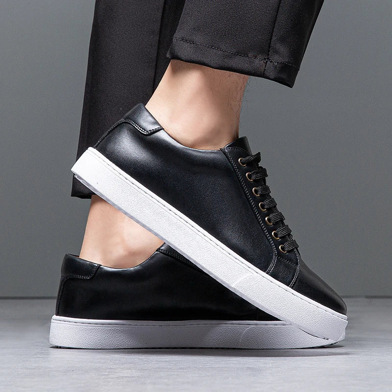 VALER™ - MEN'S LEATHER SNEAKERS