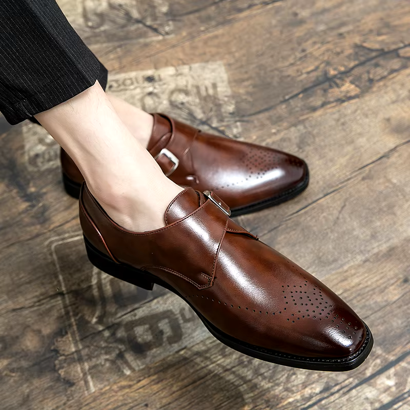 JAKER™ - MEN'S ELEGANT MONK STRAP SHOES