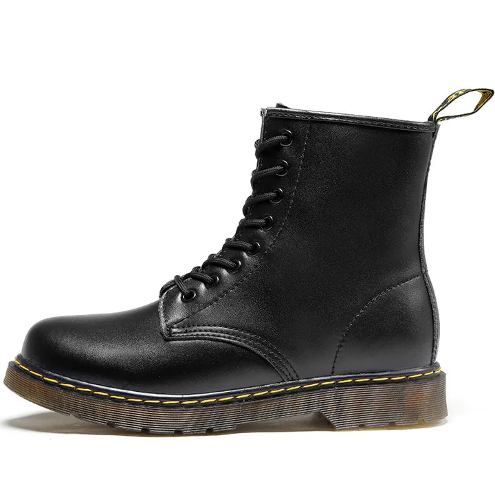 CLEY™ - RETRO LEATHER  LACE-UP BOOTS