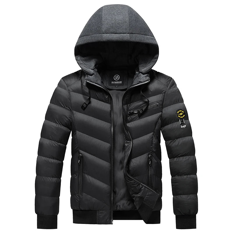 KENJI™ - MEN'S THICKENED HOODED JACKET