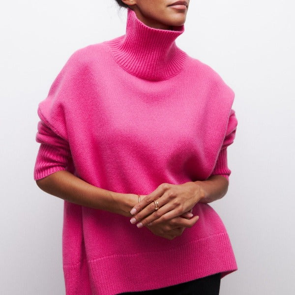 CAROLINE™ - WOMEN'S TURTLENECK SWEATER