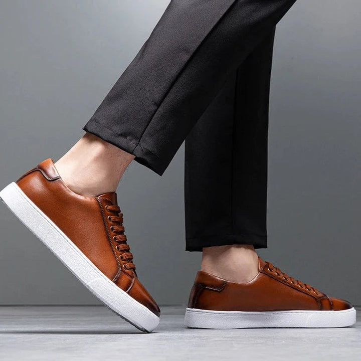 VALER™ - MEN'S LEATHER SNEAKERS