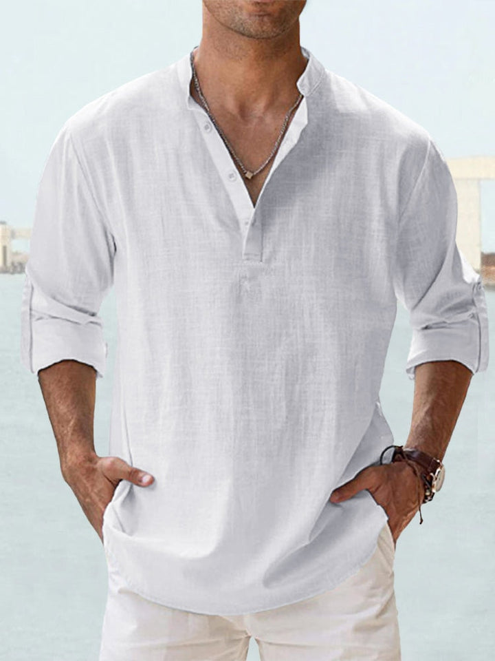 EVANDER™ - MEN'S CASUAL LINEN SHIRT