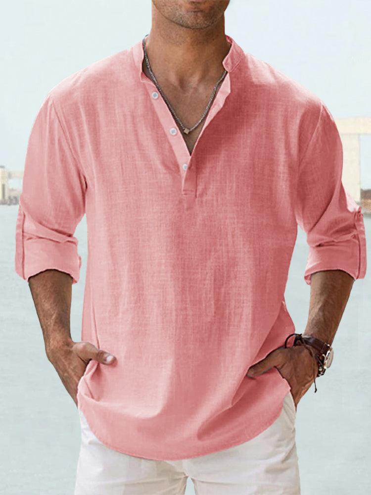 EVANDER™ - MEN'S CASUAL LINEN SHIRT