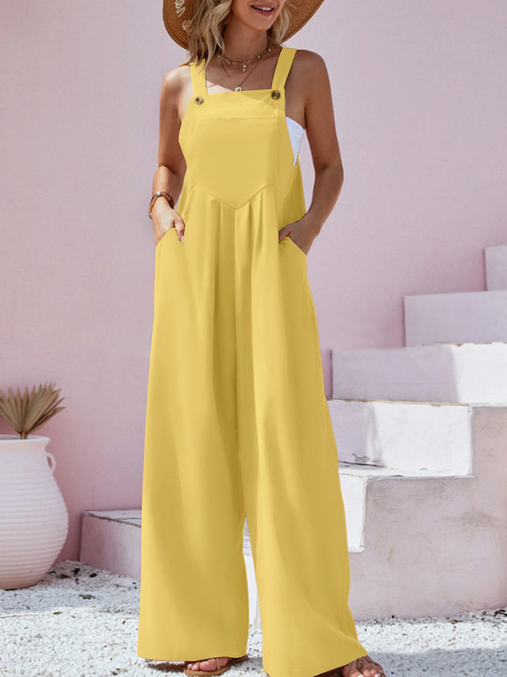 MAE | WIDE LEG LOOSE FIT JUMPSUITS