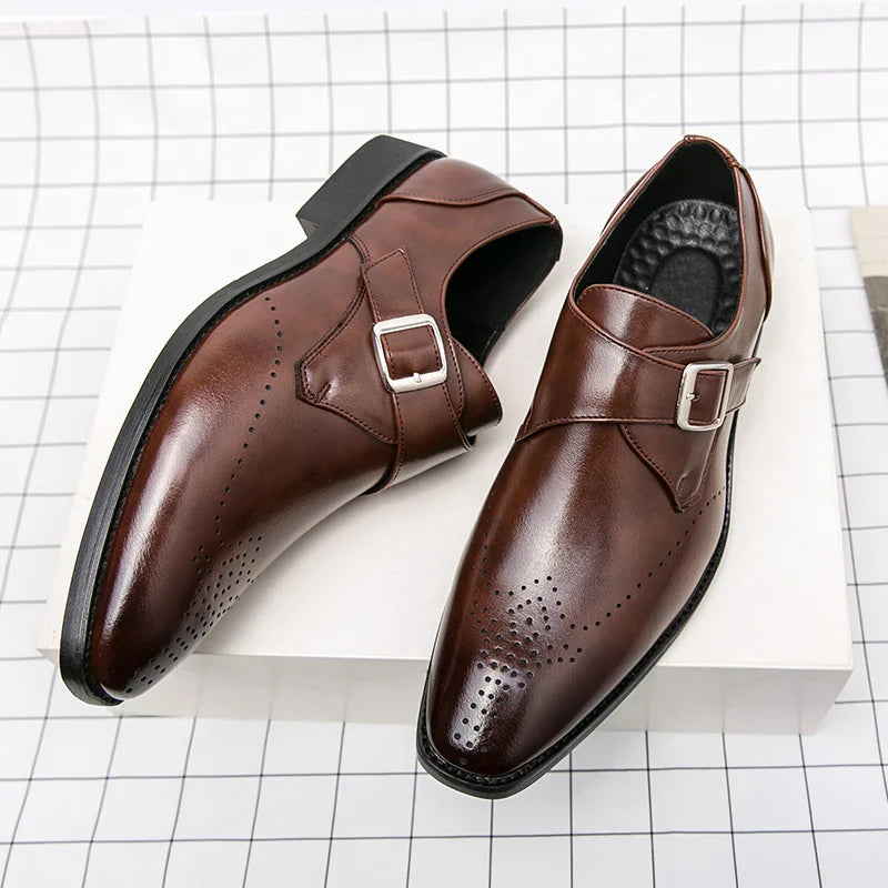 JAKER™ - MEN'S ELEGANT MONK STRAP SHOES