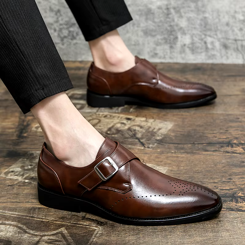 JAKER™ - MEN'S ELEGANT MONK STRAP SHOES