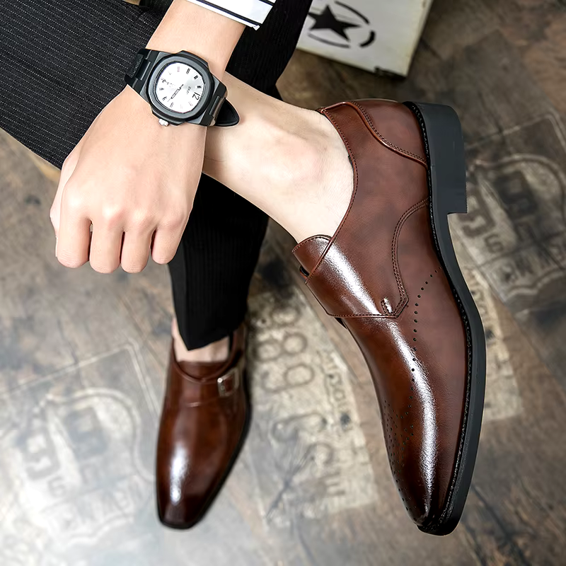 JAKER™ - MEN'S ELEGANT MONK STRAP SHOES