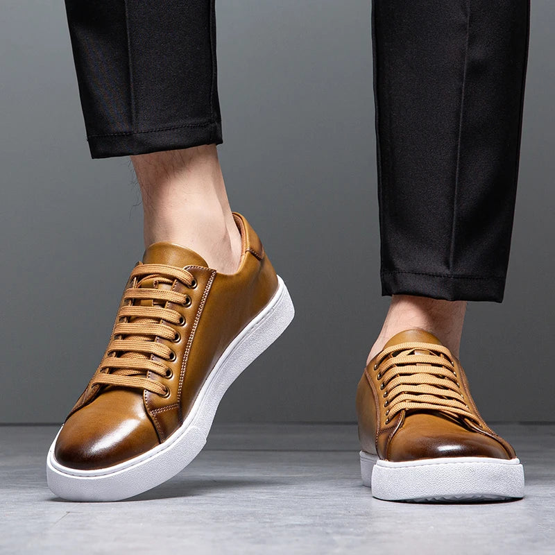 VALER™ - MEN'S LEATHER SNEAKERS