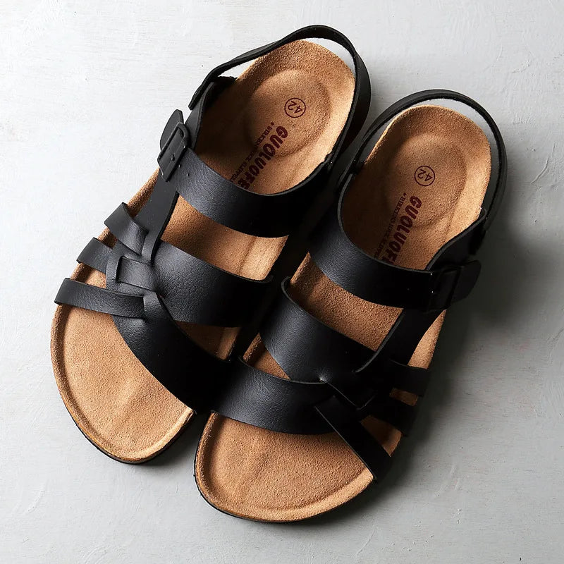 YSLA™ - LEATHER ORTHOPEDIC SANDALS