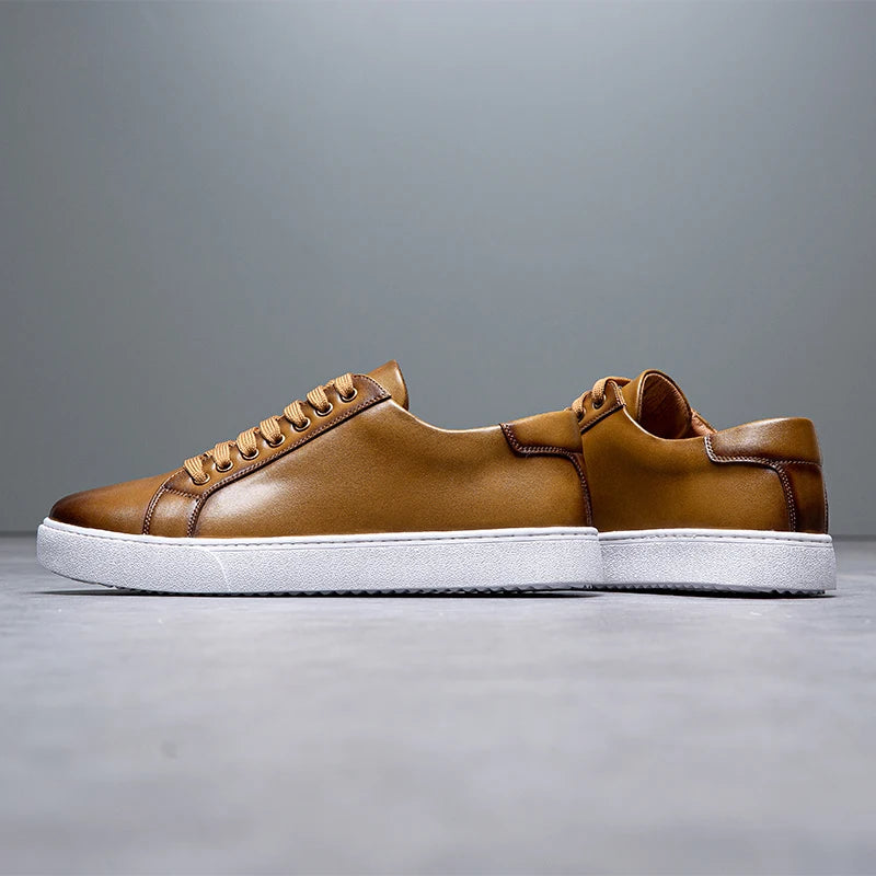 VALER™ - MEN'S LEATHER SNEAKERS