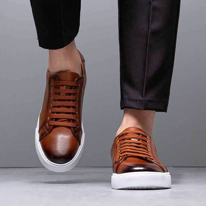 VALER™ - MEN'S LEATHER SNEAKERS