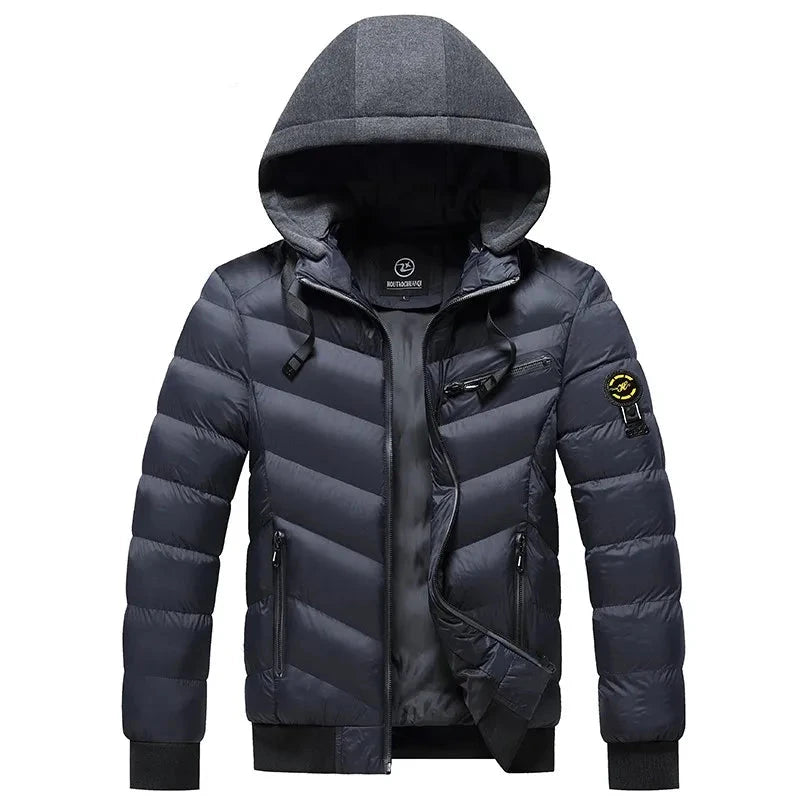 KENJI™ - MEN'S THICKENED HOODED JACKET