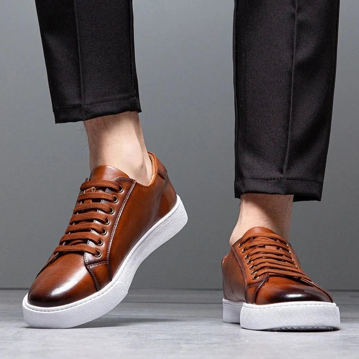 VALER™ - MEN'S LEATHER SNEAKERS