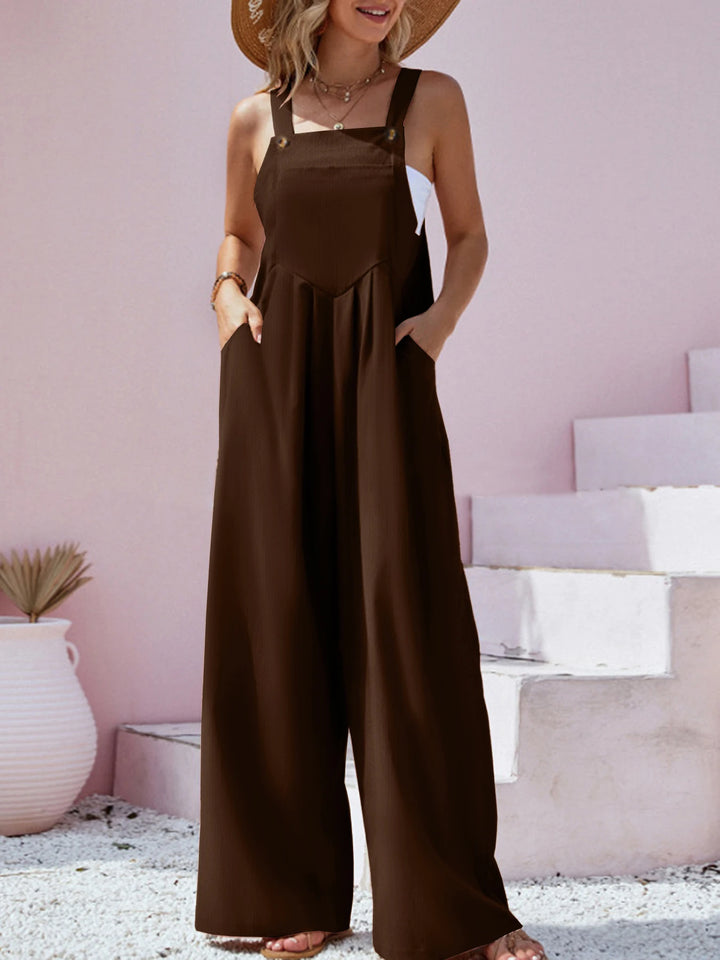 MAE | WIDE LEG LOOSE FIT JUMPSUITS