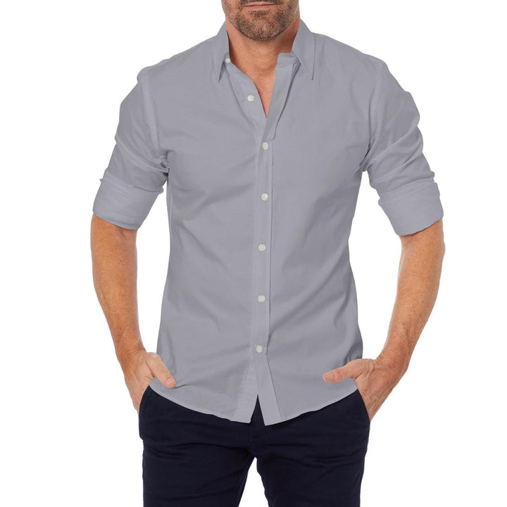 CULLEN™ - MENS' CASUAL SHIRT WITH ZIPPER