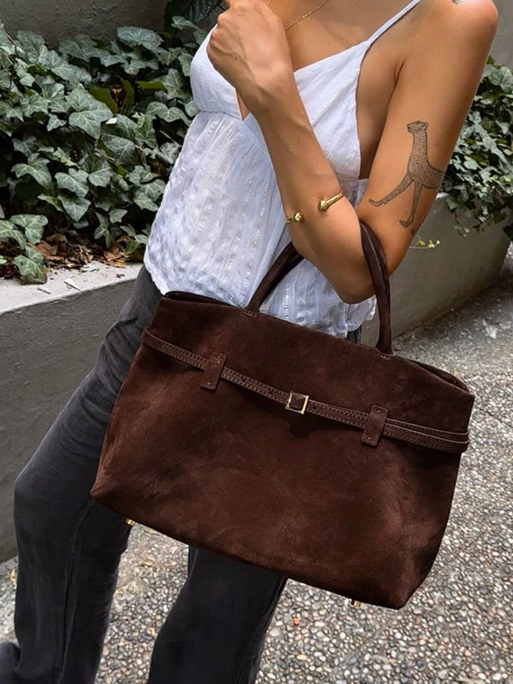 Arabella suede bag