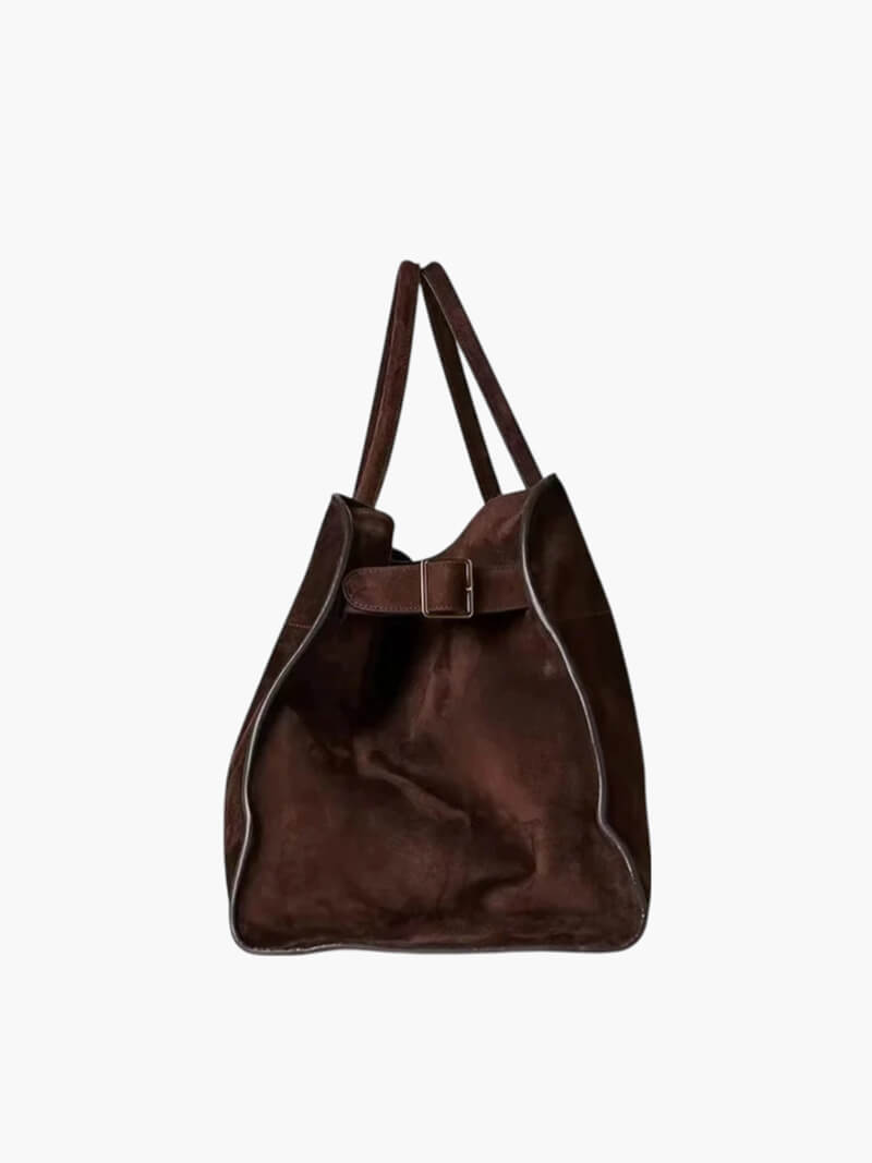 HAVANA™  - SUEDE LEATHER SHOPPER BAG