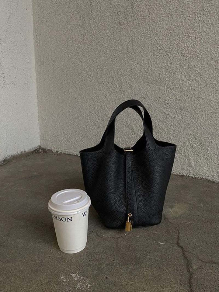 PRECY™ - BUCKET VEGAN LEATHER BAG