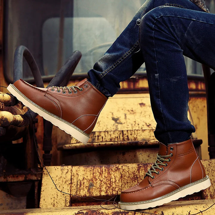 MARLON™ -  MEN'S LEATHER RETRO BOOTS