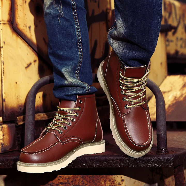 MARLON™ -  MEN'S LEATHER RETRO BOOTS