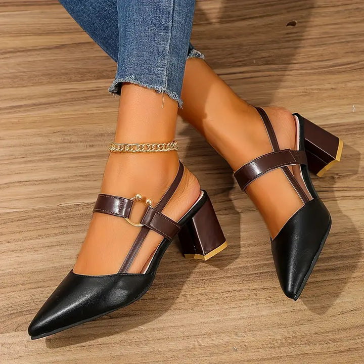 ARA™ - ELEGANT POINTED HEELS SANDALS