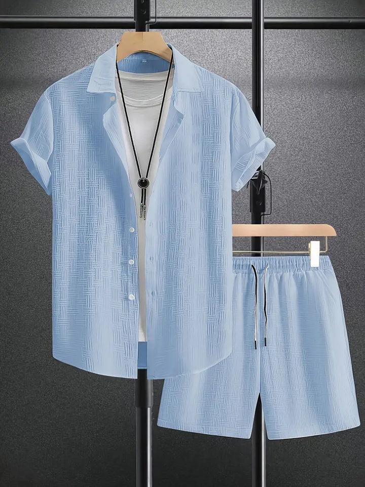 BANJO™ - MEN'S CASUAL TOP AND SHORTS SET