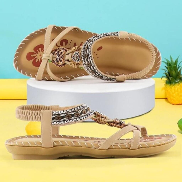 AURORE™ - Sandals with Elastic Band & Soft Platform