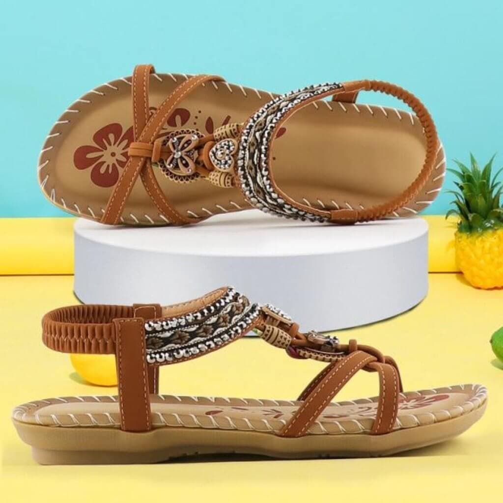 AURORE™ - Sandals with Elastic Band & Soft Platform