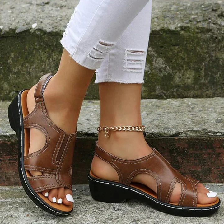 ELVA™ - ORTHOPEDIC LEATHER SANDALS