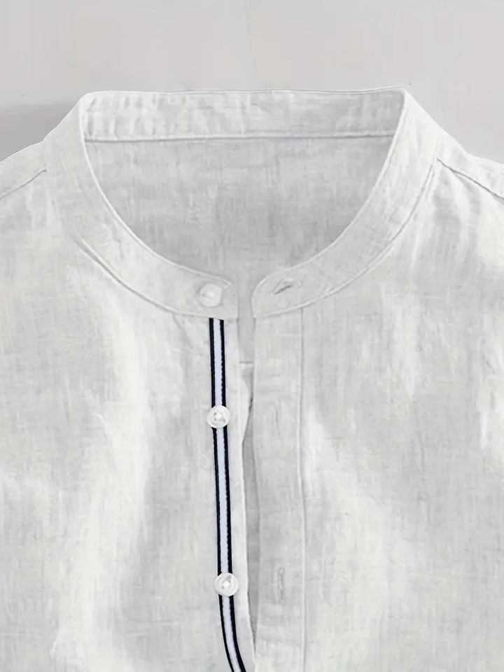 MORES™ - BREATHABLE BUTTON UP LONG SLEEVE SHIRT