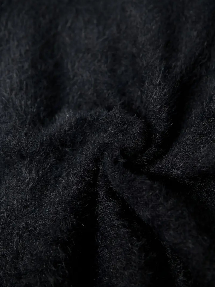 MINDA™ - CASUAL ROUND-NECK FLUFFY SWEATER