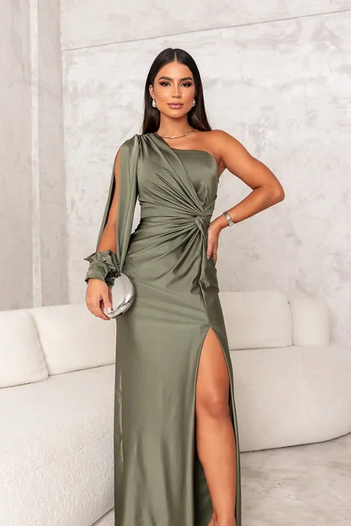 JAMAICA™ - ELEGANT DRESS WITH SLIT