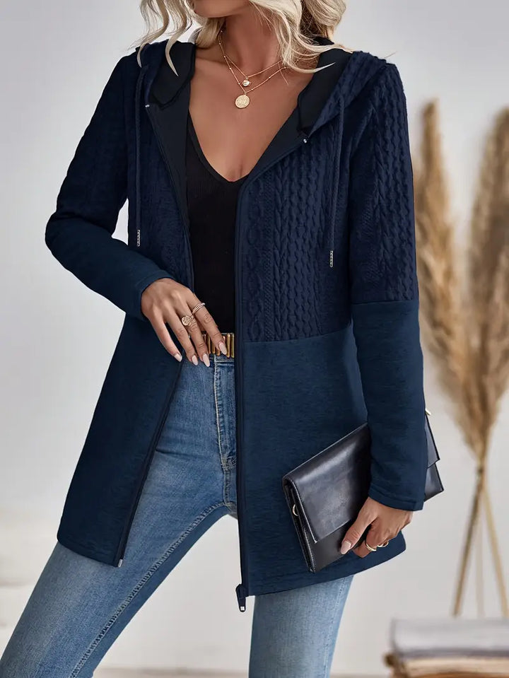 MONIQUE™ - STYLISH CASUAL HOODED CARDIGAN