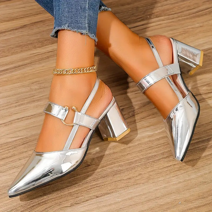 ARA™ - ELEGANT POINTED HEELS SANDALS