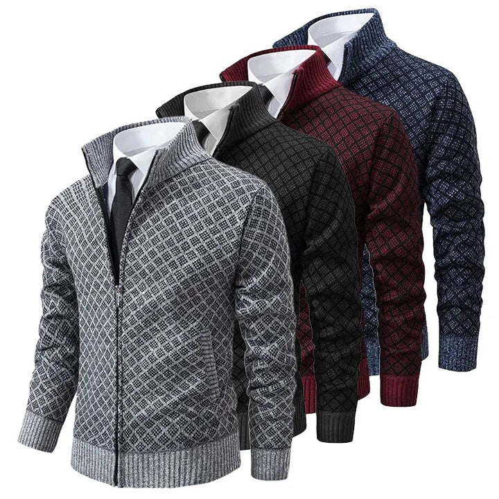 COLTON™ - MEN'S KNITTED TURLE-NECK JACKET