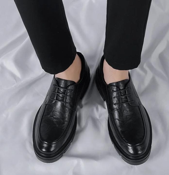 OLSON™ - STYLISH LEATHER OXFORDS SHOES