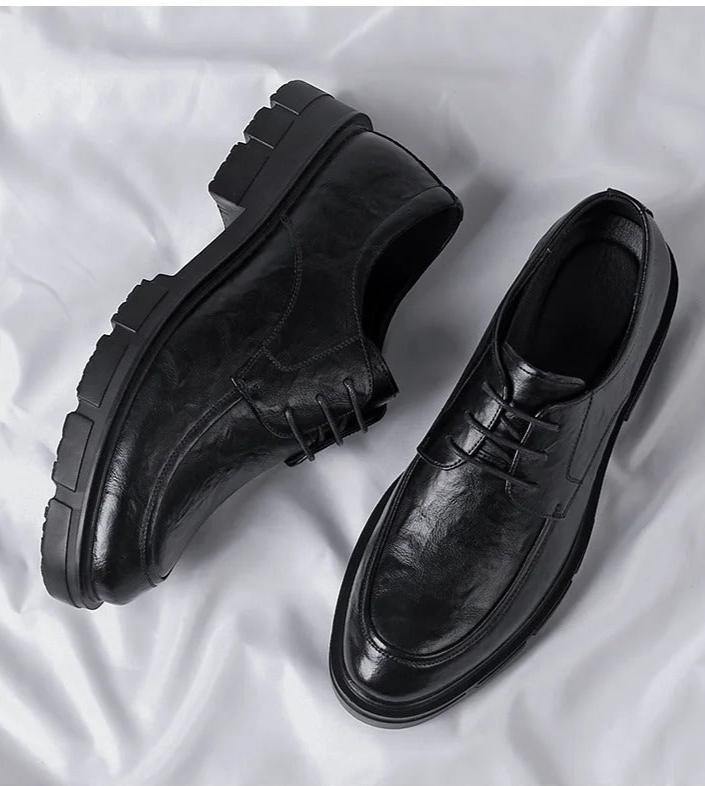 OLSON™ - STYLISH LEATHER OXFORDS SHOES