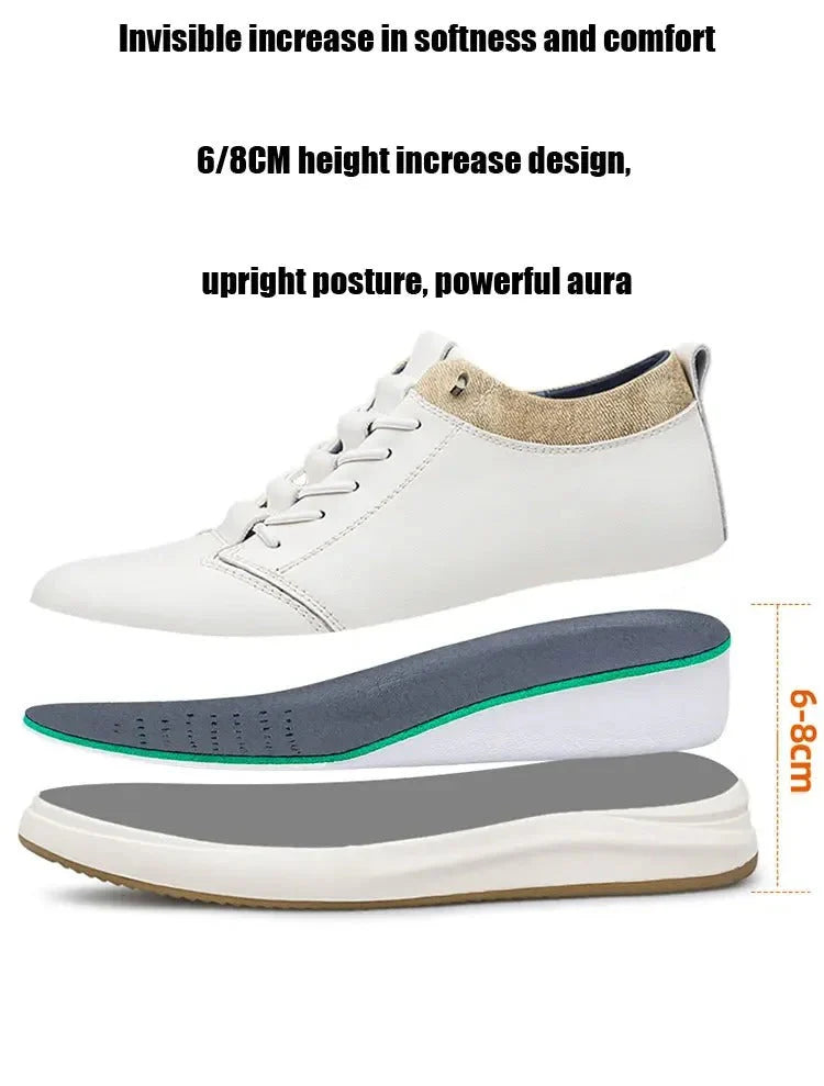 WELLS™ - ELEVATED CASUAL LEATHER SNEAKERS