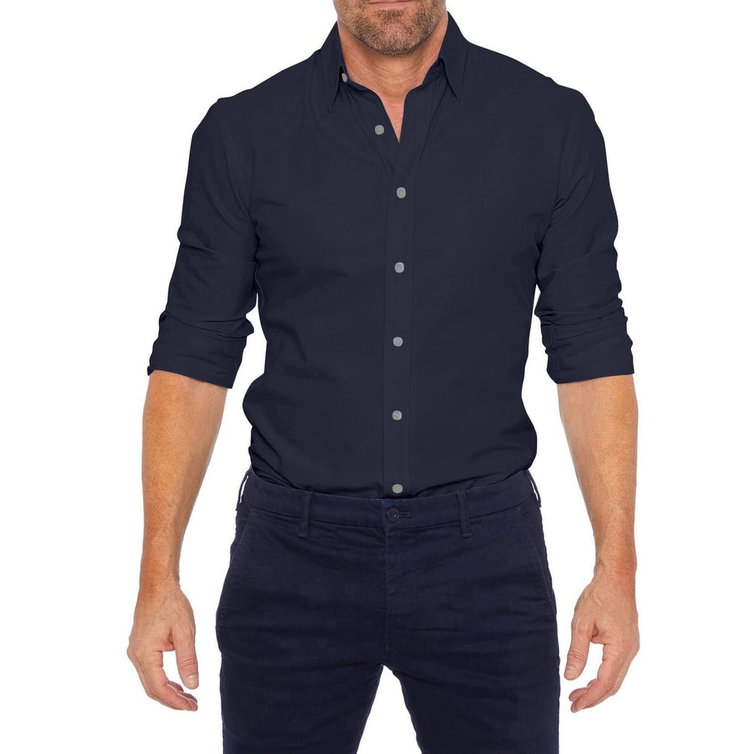 CULLEN™ - MENS' CASUAL SHIRT WITH ZIPPER