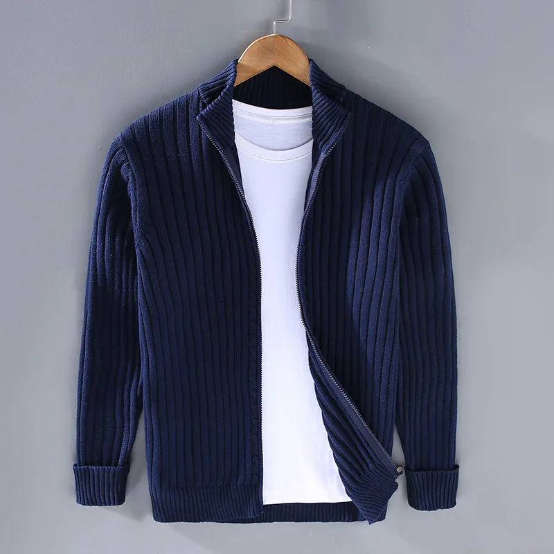 ARLOU™ - MEN'S CLASSIC ZIP-UP CARDIGAN