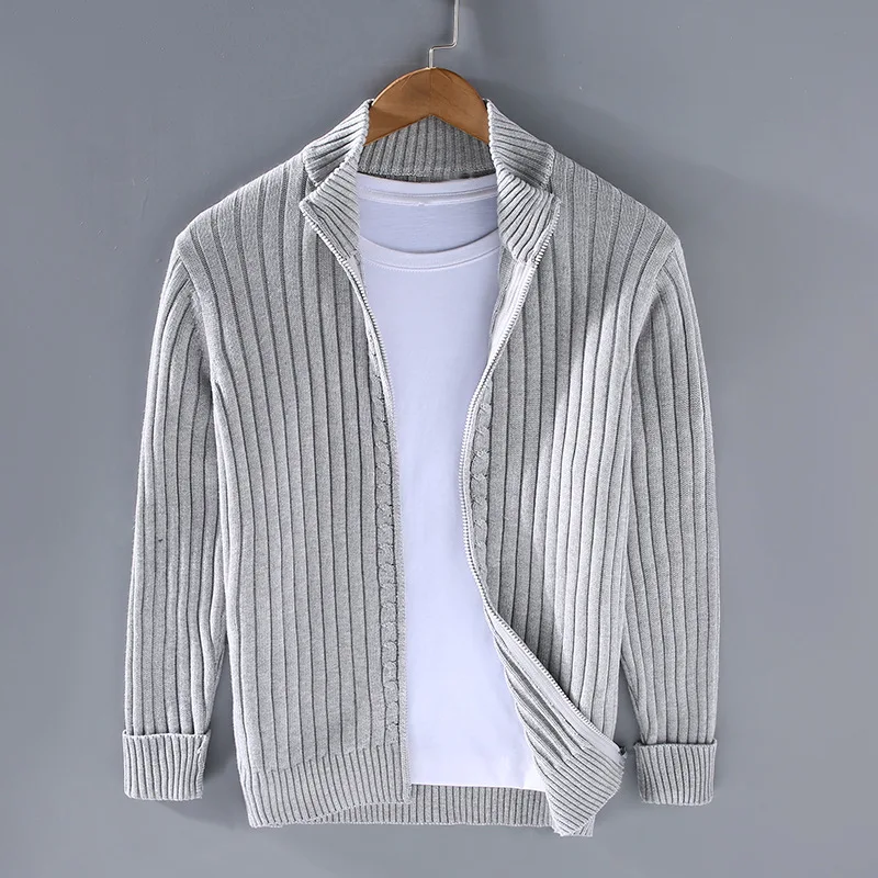 ARLOU™ - MEN'S CLASSIC ZIP-UP CARDIGAN