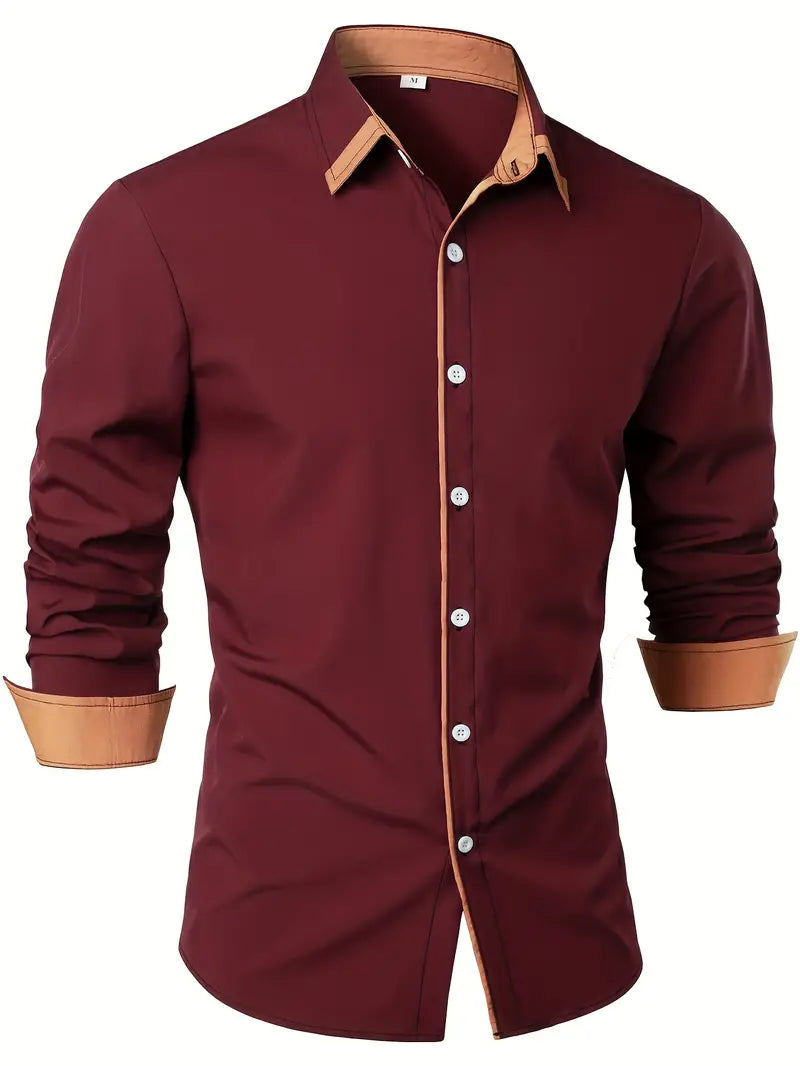 HARRISON™ -  MEN'S CASUAL LONG-SLEEVE SHIRT