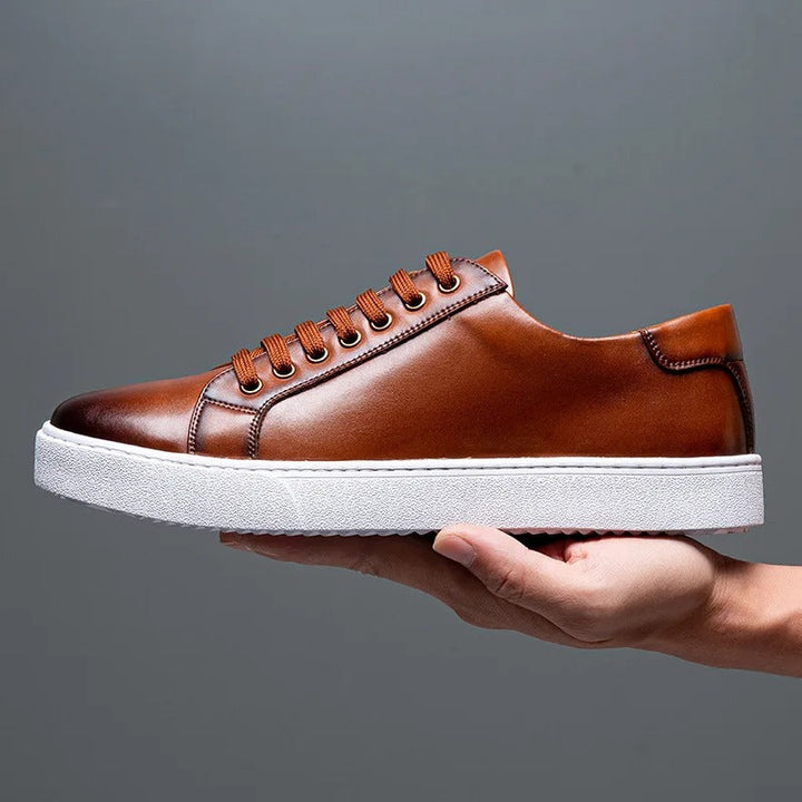 VALER™ - MEN'S LEATHER SNEAKERS