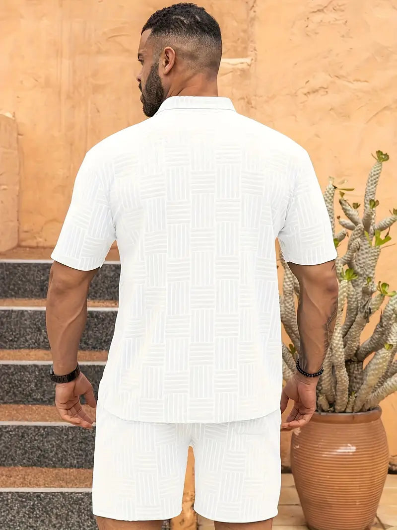 HARLEY™ - STYLISH GEOMETRIC PATTERN MEN'S SET