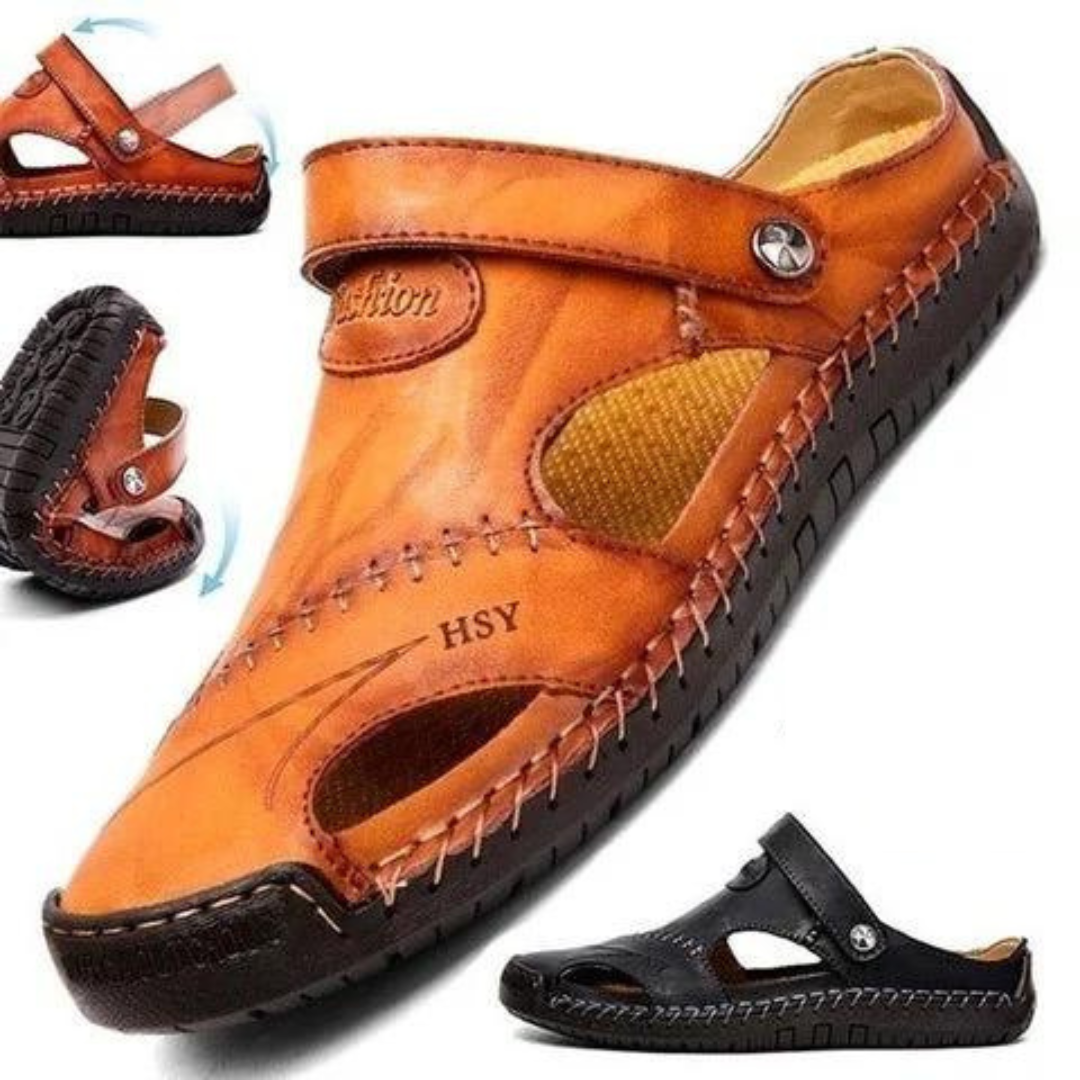 LOGAN™ - MEN'S SOFT LEATHER SANDAL