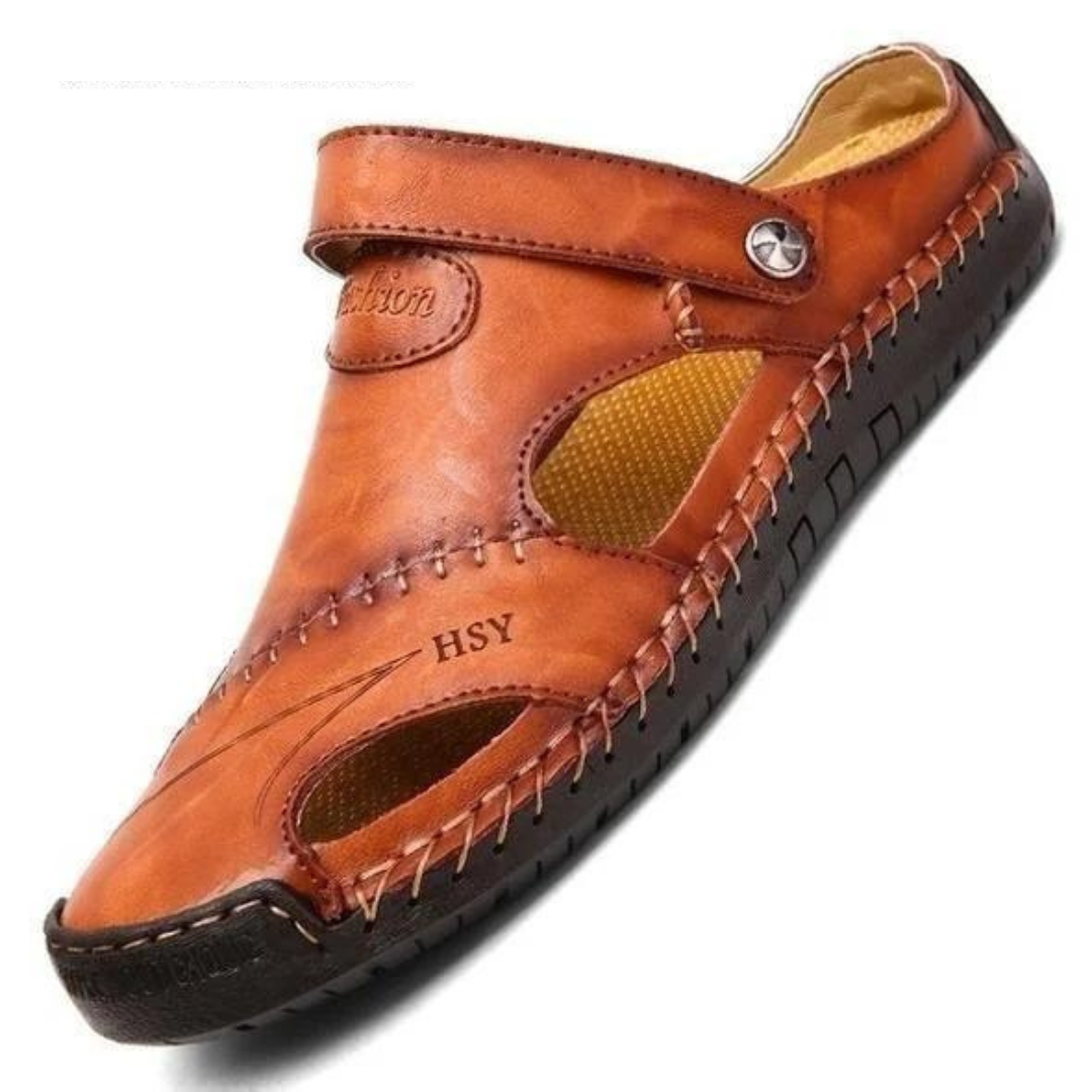 LOGAN™ - MEN'S SOFT LEATHER SANDAL