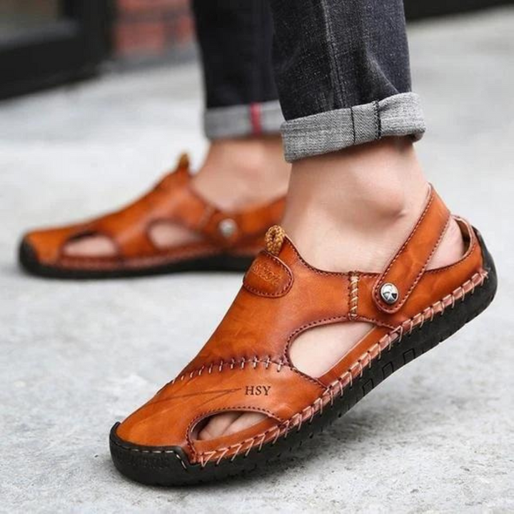 LOGAN™ - MEN'S SOFT LEATHER SANDAL